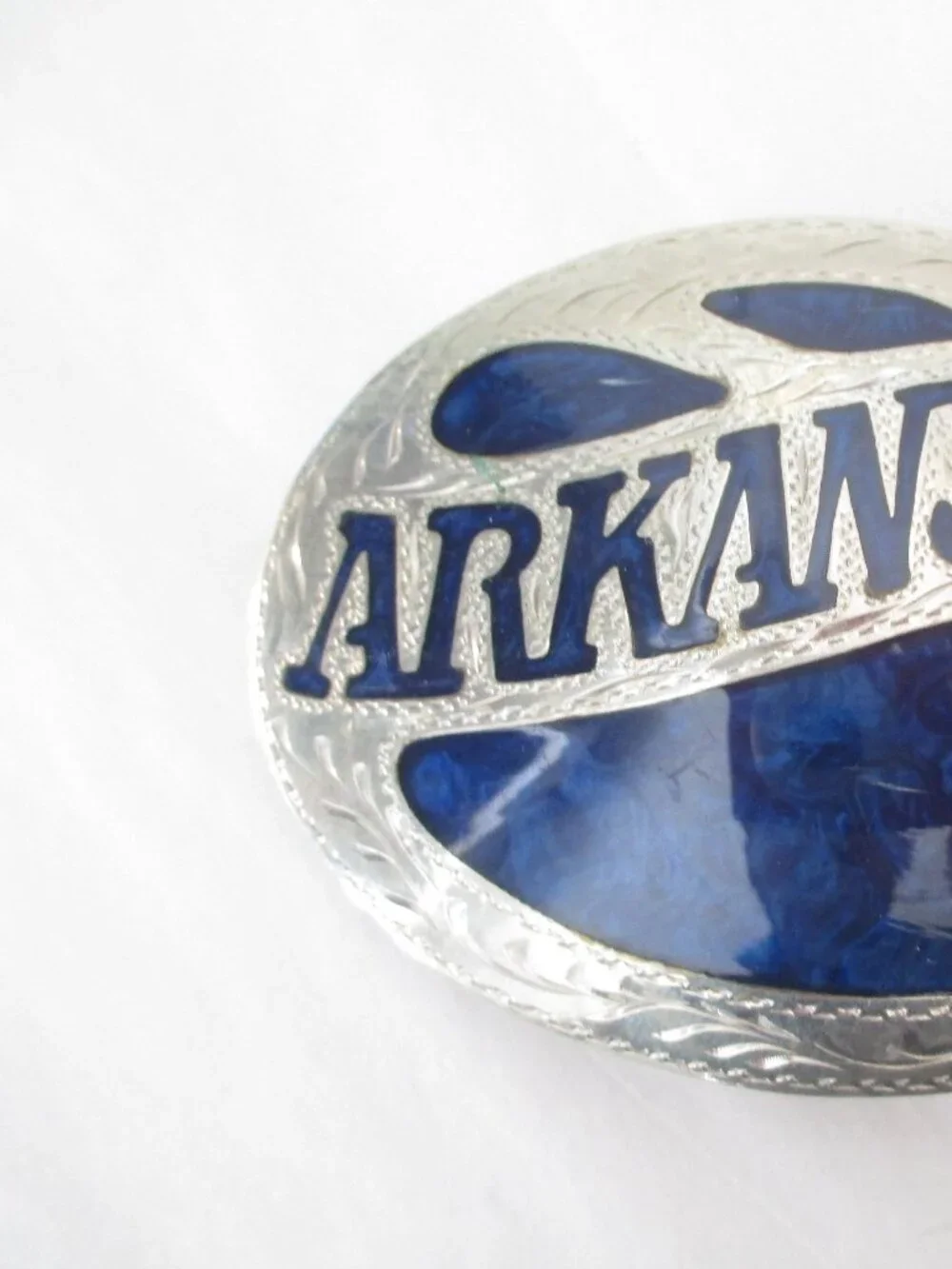 ADM Arkanasas Award Design Metals Silversmith Collection Hand Engraved Vintage